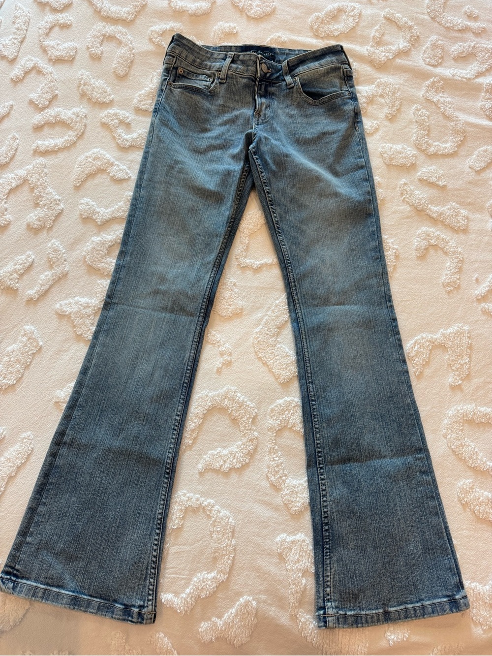 Aeropostale Women's Medium Blue Flare Jeans